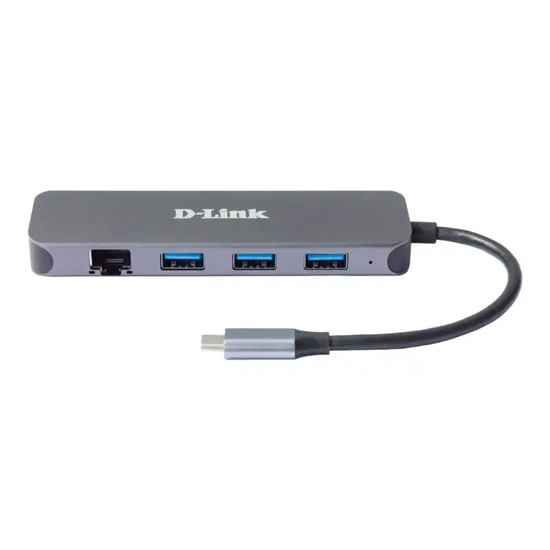 D-Link - Station d'accueil - USB-C - HDMI - 1GbE (DUB-2334)_1